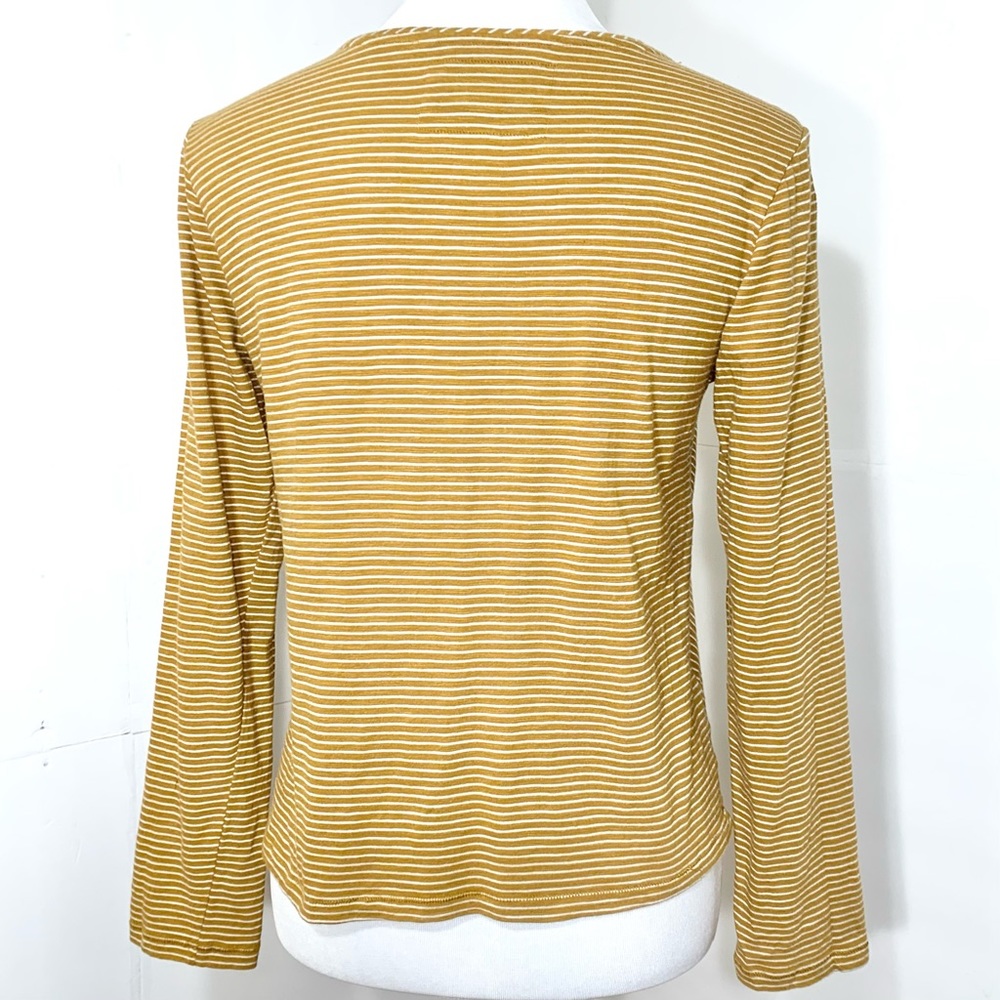 SOLD-Anthropologie Striped Pullover Knit Top - Picture 4 of 8